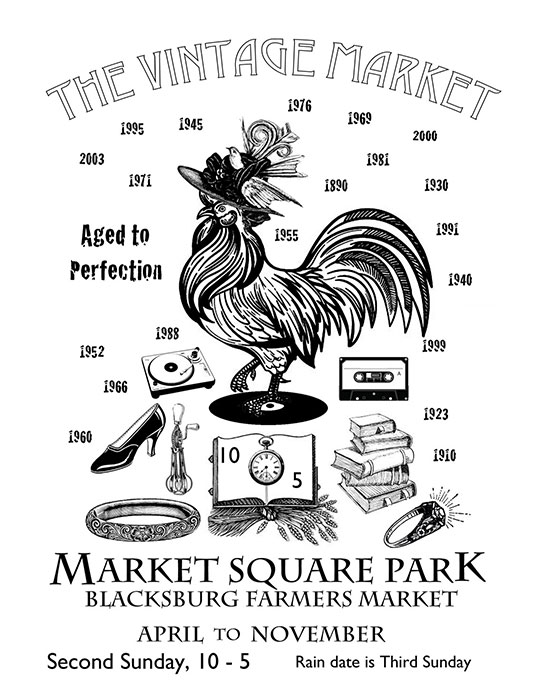 vintage farmers market posters