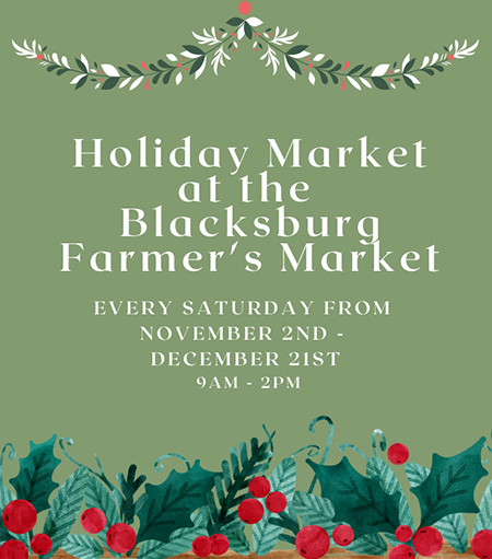 Buy Local, Eat Local, Be Local - Blacksburg Farmers Market